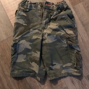 Boys camouflage shorts